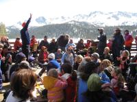 Post-race lunch and ceremony